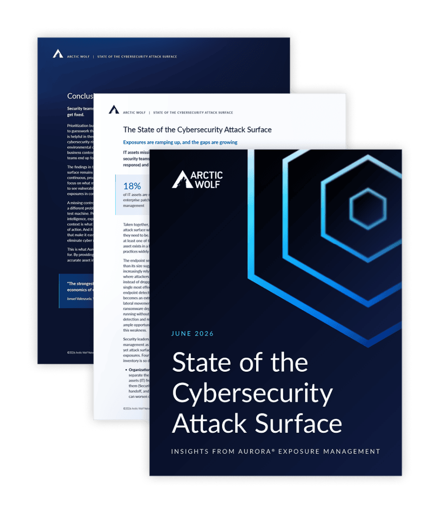 2026 State of the Cybersecurity Attack Surface Report